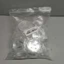 1.5 Inch Blank Button Pins 60 Packs Clear Button Pins DIY Buttons Pin Acrylic Buttons Pin with Pictures Photos for DIY Project, Crafts to Make Your Own Badges