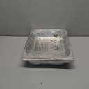 4 Pcs Half Size Hotel Pan, 1/2 Size 2.5 Inch Deep Stainless Steel Steam Table Pan Half Pans for Chafing Dishes, Breading Trays for Hotel, Party, Buffet, Catering Supplies