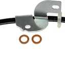 Dorman H621911 Front Driver Side Brake Hydraulic Hose Compatible with Select Ford / Lincoln Models