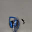 Hybrid Noise Cancelling Headphones, Wireless Bluetooth, Mic, Deep Bass, Soft Earpads, Fast Charging, Transparent Modes Blue