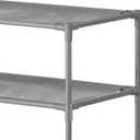 Whitmor Spacemaker 6-Tier Shelves, Gunmetal
