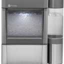 GE Profile Opal 2.0 XL with 1 Gallon Tank, Chewable Crunchable Countertop Nugget Ice Maker, Scoop included, 38 lbs in 24 hours, Pellet Ice Machine with WiFi & Smart Connected, Stainless Steel