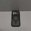 TOCOL for iPhone 17 Pro Case, Compatible with Magsafe, Full Camera Protection, Built-in Magnetic Ring, Drop Protection, Translucent Matte Phone Case for iPhone 17 Pro 6.3 inch (Black)