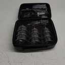 Super Cupping Set, Shockproof Heatproof Cups, Water Repellent Shockproof Professional Carrying Case, 12 Cups