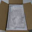 Pull Out Pots and Pans Organizer Under Cabinet, Sliding Lid Holder and Pan Rack in Kitchen, Slide Out inside Cabinet Storage for Pot Lid, Bakeware, Dishes, 8 Adjustable Dividers, 2 Pack White