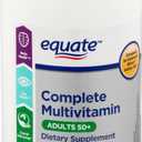 Equate Adults 50+ Complete Multivitamin/Multimineral Supplement Tablets, 450 Ct