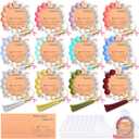 Sureio Breast Cancer Awareness Party Favors for Women Beaded Bracelet Pink Ribbon for Charity Fundraiser Inspirational Gifts (Multicolor)