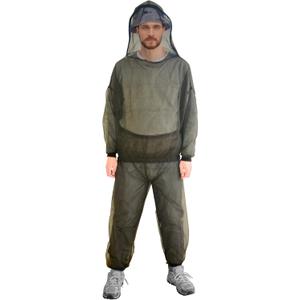 Mosquito Suit, Bug Net Pants & Jacket with Hood, Full Body Bug Suit for Gardening & Outdoor Protection from Bugs, Flies, Gnats, No-See-Ums & Midges, Mosquito Clothing for Women & Men, XL Size