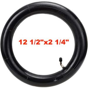1-Pack 12.5" Scooter Inner Tube 12 1/2 x 2 1/4 Angled Valve Stem 12.5" x 2.25" Tube Compatible with 12.5X1.75 12.5 X 1.95 12.5 X 2.125 12.5 x 2.25 Most Bike and Scooter Tire Tube