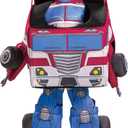Optimus Prime Costume, Official Converting Transformer Costumes for Boys, Convertible Character Suit (Medium (7-8))