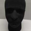 Male Wigs Display Mannequin Head Stand Model HTC Vive VR Headsets Mount Styrofoam Foam Black