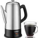 Cuisinart Classic 12 Cup Percolator, PRC-12N, Stainless Steel