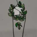 Monstera Stained Glass Window Hanging Green Plant Suncatcher, Handcrafted Real Stained Glass Sun Catcher Window Wall Decor for Home Indoor Outdoor, Plant Lover Gifts