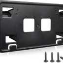 RED WOLF ML3Z-17A385-AB Front License Plate Bracket for 2021-2023 Ford F150 3.3L 5.0L Replace OE FO1068185 Install Front Bumper License Plate Holder