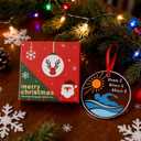 3 x Swimming Ornament Gifts 2025 - Christmas Ornaments Gifts for Swimmers, Boys, Girls - Funny Swimming Gift for Christmas Tree Ornaments - Swim Decoration Gift