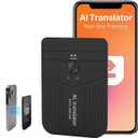 AI Voice Recorder, AI Language Translator, Support 140 Languages, DeviceGPT-5 Analysis, APP Control, for Lectures, Meetings, Calls
