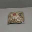 Jetec 16 Pieces Rustic Christmas Burlap Tree Ornaments Farmhouse Hanging Decorations Christmas Stocking Tree Ball Shaped Decor for Party