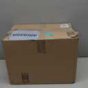 6 Pcs Mercury Glass Christmas Tree Silver Plate Glass Figurines with LED Fairy Lights 11 in Tall Silver Finish Light up Christmas Tree Ornaments Holiday Table Centerpiece Tabletop(Stylish)