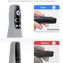 Presentation Clicker Wireless Presenter Remote for PowerPoint, Powerpoint Clicker with Volume Control PowerPoint Slide Advancer for Mac, Computer, Laptop