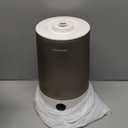 Homvana Humidifiers for Bedroom Home, 3.6 L Cool Mist Top-Fill 34H Super Long Time, Quiet 23dB, Baby Humidifier, Oil Diffuser for Large Room, House, Plant, Nursery, Office, BPA FREE, Ultrasonic (Grey)