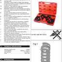 DAYUAN Suspension Coil Spring Compressor Repair Tools Set Compatible for Mercedes Benz