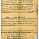 Cafe Du Monde Chicory Decaffeinated Coffee, Net Wt. 13 oz (2 Pack), Best By 06, 2026