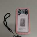 SPORTLINK for iPhone 17 Pro Case  IP68 Waterproof Military Protective Full Body Heavy Duty Shockproof 360 Sealed Dustproof with Camera Screen Protector Phone Cover for iPhone 17 Pro 6.3" Pink