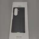 Samsung Galaxy Z Fold7 Silicone Phone Case, Protective Cover with Stand, Secure Grip, Soft, Comfortable Design, US Version, Black