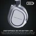 Turtle Beach Stealth 700 Gen 3 Wireless Multiplatform Amplified Gaming Headset for PS5, PS4, PC, Mobile  60mm Drivers, AI Noise-Cancelling Mic, Bluetooth, 80-Hr Battery, Dual Transmitters  White