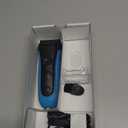 Braun Electric Series 3 Razor with Precision Trimmer, Rechargeable, Wet & Dry Foil Shaver for Men, Blue/Black, 4 Piece