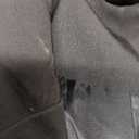 Girls Solid Color Lapel Suit Coat Button Down Long Seelve Blazer Jacket Black S