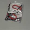 Qjaiune 2Pcs Lawn Mower Trailer Hitch Pin 3/8 x 4 Inch Trailer Gate Pin, Heavy Duty Towing Hitch Pin with Rubber Coated, Garden Tractor Trailer Hitch Pin for ATV, Golf Cart, RV, Truck, Boat, Car