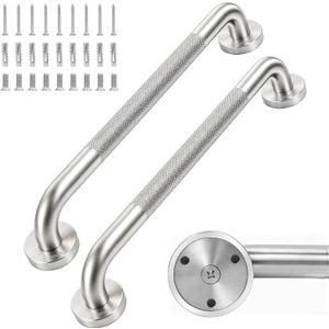 Mrhand Shower Safety Bars for Seniors, Handicap Grab Bars, 2 Pack 36 inch