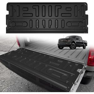 TripleAliners Tailgate Mat Compatible with 2021-2026 Ford F150 Accessories, Tailgate Cover Custom Fit All Weather Protection Pickup Liner, Not Fit Work Surface/Pro Access Tailgate