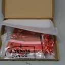 Colarr 24 Set Christmas Popcorn Boxes Holiday Popcorn Paper Boxes Christmas Movie Night Buckets Treating Containers with Plastic Bag and Ribbon for Xmas Candy Cookie Snack Movie Night Party Decoration