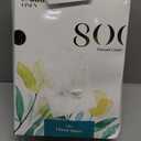 Carressa Linen 100% Egyptian Cotton California King Fitted Sheet Only - 800 Thread Count 16" Deep Pocket Crisp White Fitted Sheet, Durable Sateen Weave, All-Around Elastic, Head/Foot Side Indicators