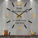 Wall Clock for Living Room Decor