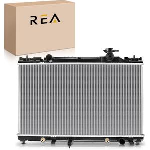 Coolant Radiator Assembly with Transmission Oil Cooler Compatible with Toyota Camry 2.4L 2002-2006Solara 2.4L 2004-2008 Replace 2437 8012437