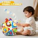 Vanvimen Toddler Toys for 1 Year Old Boy, Montessori Toys for 1 Year Old, 20-in-1 Travel Activities Busy Board Cube, Sensory Toys for Toddlers 1-3, for 1 Year Old Boy Girl