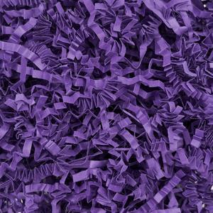 10 LB Deep Purple Crinkle Cut Paper Shred Filler, Paper Shreds for Basket Fillers, Birthday, Gift Wrapping, Wedding, Halloween, Commercial Packaging Gift Decor Party Filler
