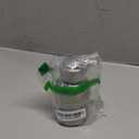 Mifoci 1 Pcs 10oz Mini Water Bottles Stainless Steel Slim Insulated Thermal for Hot Cold Drink Thermal Small Vacuum Portable Water Bottle for Women Gifts Travel Camping Hiking (Steel Color)