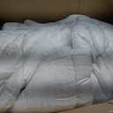 EASELAND Twin Size Mattress Pad Pillow Top Mattress Cover Quilted Fitted Cooling Protector Single Cotton Top 8-21" Deep Pocket (39x75 Inches, White)