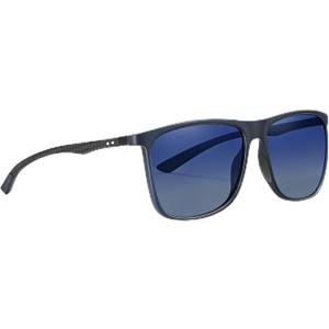 Carbon Fiber Polarized Sunglasses for Men Women, Retro Square Frame, UV400 Protection HD Lens, Driving Fishing Sports