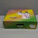 Womens Roller Skates, High Top PU Adult Derby Quad Skates Shoes Outdoor Shiny Double-Row Four Wheels Light Up Leather Rollerskates for Ages 8-50