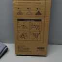 Wall Mop with 80 Inches Long Handle, Wall Cleaner Mop Tool for Window/Walls/Ceiling Fans/Dust/Baseboard/Floors Clean, 360 Ceilings Cleaner Tool Duster with Squeegee 6 Replacement Pads