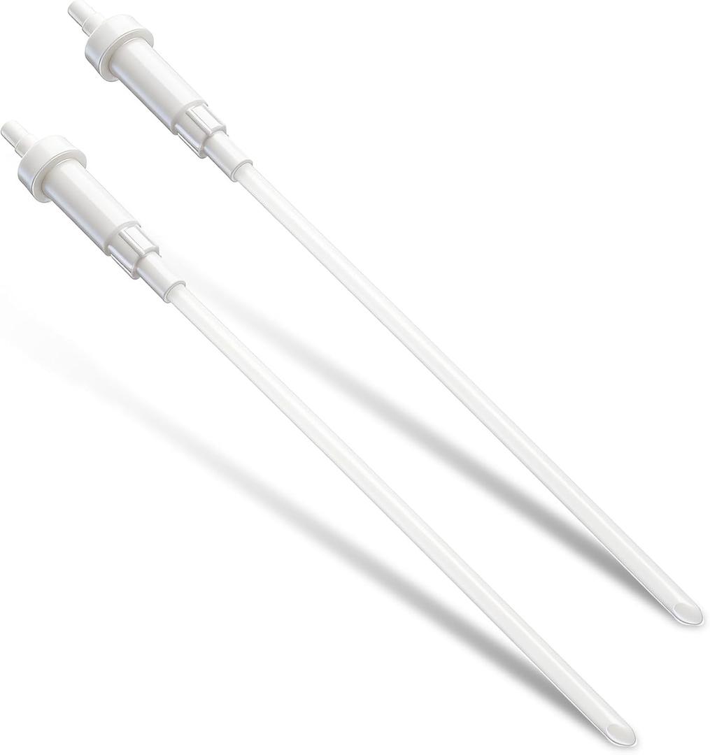 Sieral 2 Pcs Replacement Liquid Soap Dispenser Pump Only 12 Inch Sink Soap Pump Repair Parts Replacement with Straw, Compatible with General Sink Liquid, Suitable for Home Commercial, and Industrial