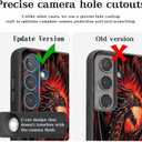 Case Compatiable for Samsung Galaxy S25 Edge 5G,Slim Shockproof Protective Cover for Samsung Galaxy S25 Edge 5G,The Dragon Reborn from The Ashes