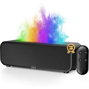 TMEHM 4-in-1 Sleep Sound Machine with White Noise & 8 Nature Sounds, Bluetooth Speaker, Night Light & Aroma Diffuser with Timer for Baby, Kids and Adults(Brown)