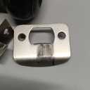 CML Hardware Matte Black Keyed Entry Door Knob for Entrance, Exterior and Interior Use, Round Ball Handle, Stainless Steel