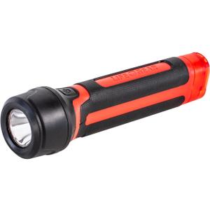 LifeGear Stormproof Signal Light with Rubberized Grip | Red Safety Light | Emergency Whistle